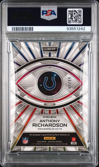 2023 Anthony Richardson Rookie Card – Pink Prizm Auto, Colts NFL | SSP